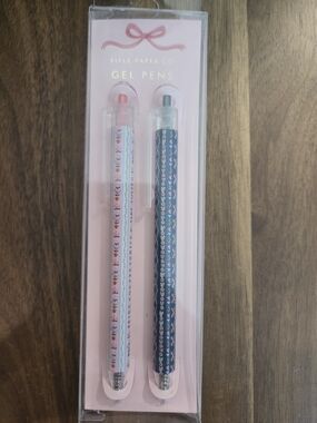 Rifle Paper Co. Floral Gel Pen Duo — Pink & Navy